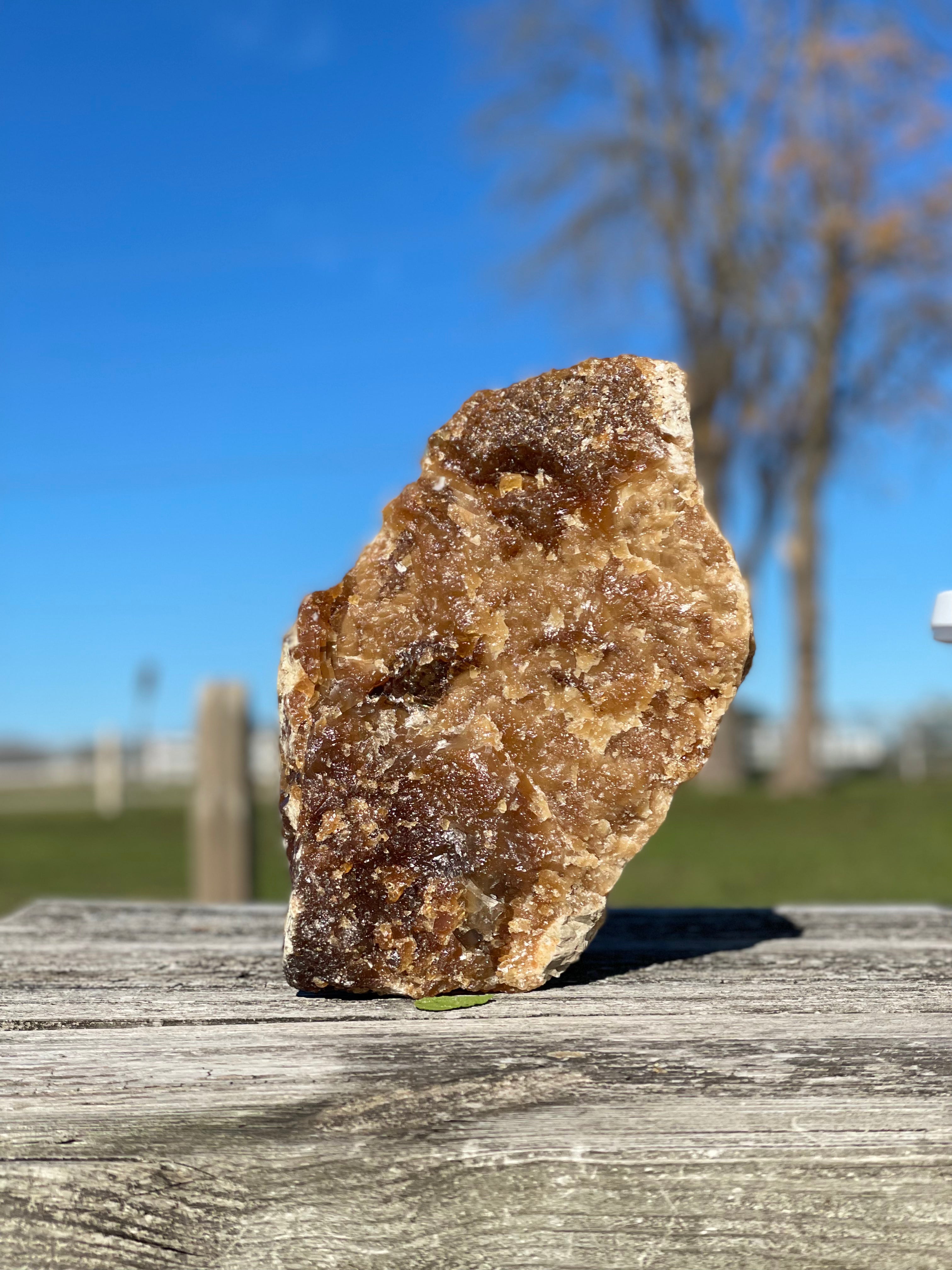 XXL Chocolate Calcite online Slab Crystal Home Decor