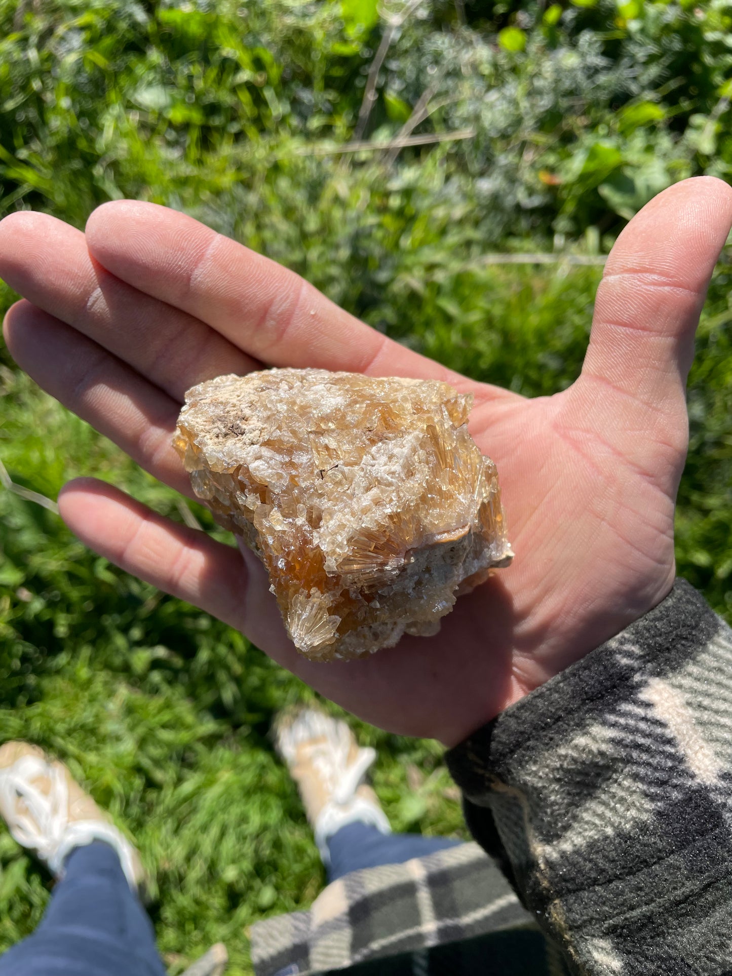 Golden Calcite Specimen No. 17S