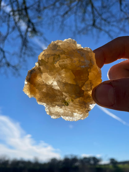 Golden Calcite Specimen No. 14