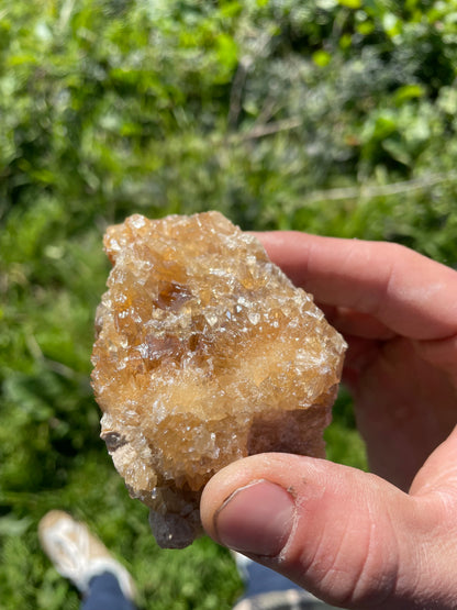 Golden Calcite Specimen No. 17S