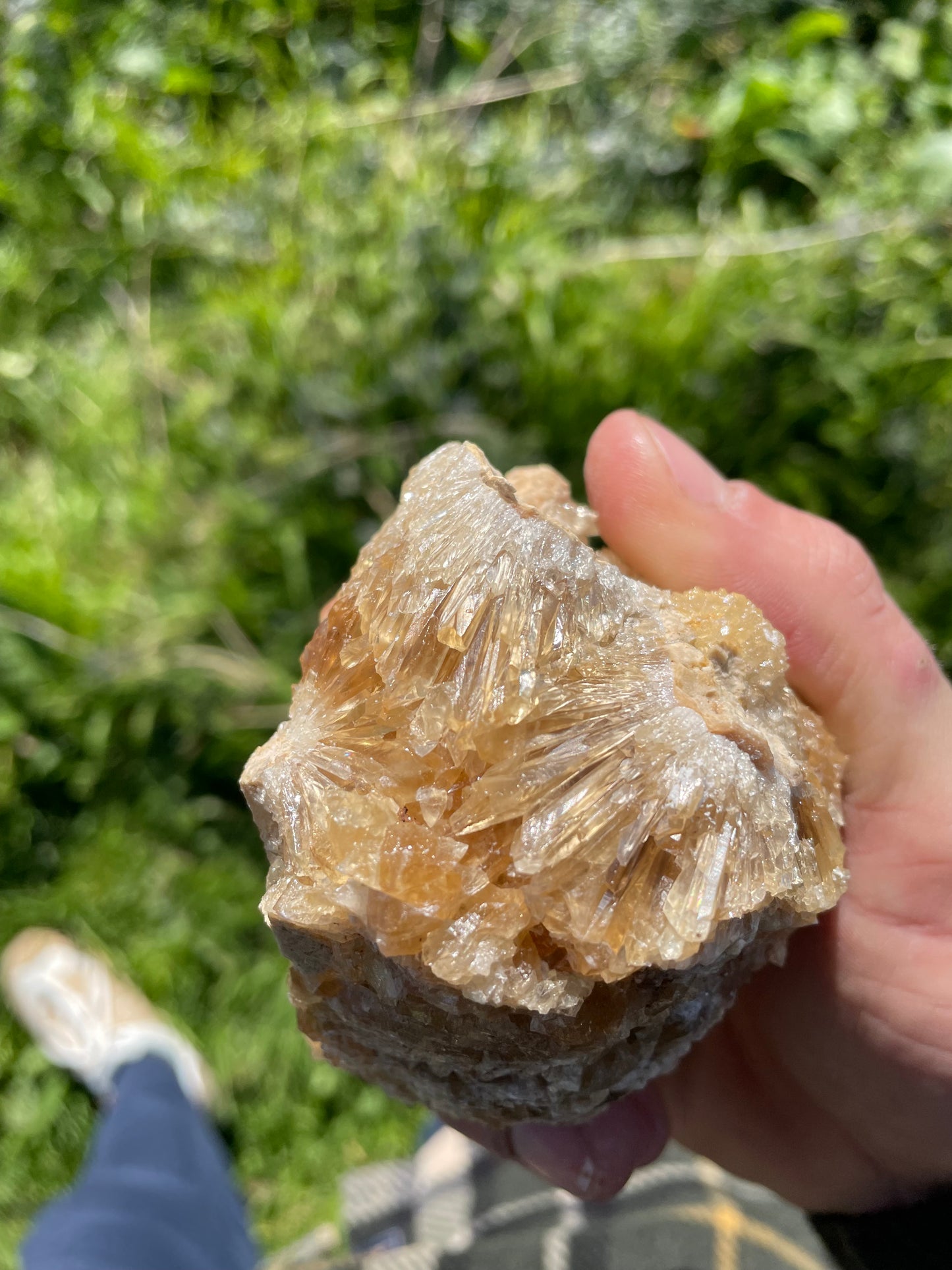 Golden Calcite Specimen No. 17S