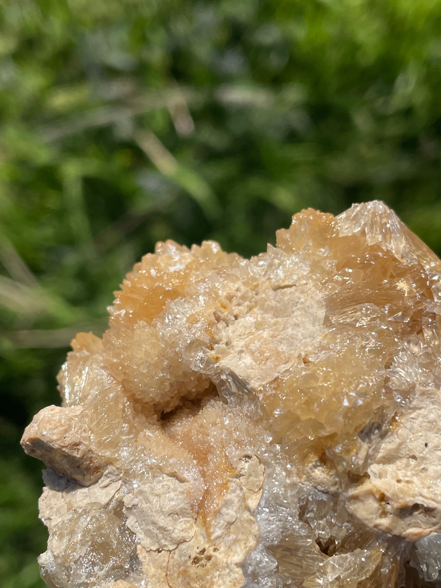 Golden Calcite Specimen No. 17S