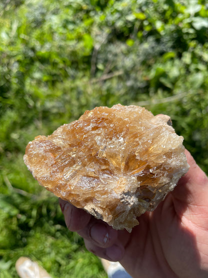 Golden Calcite Specimen No. 17S