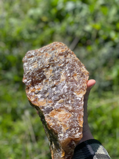 Chocolate Calcite Specimen No. 31S