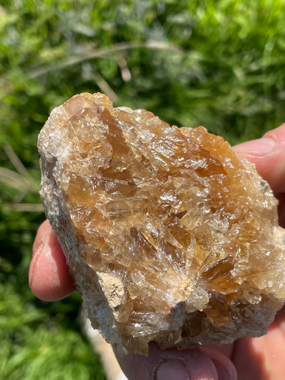 Golden Calcite Specimen No. 17S