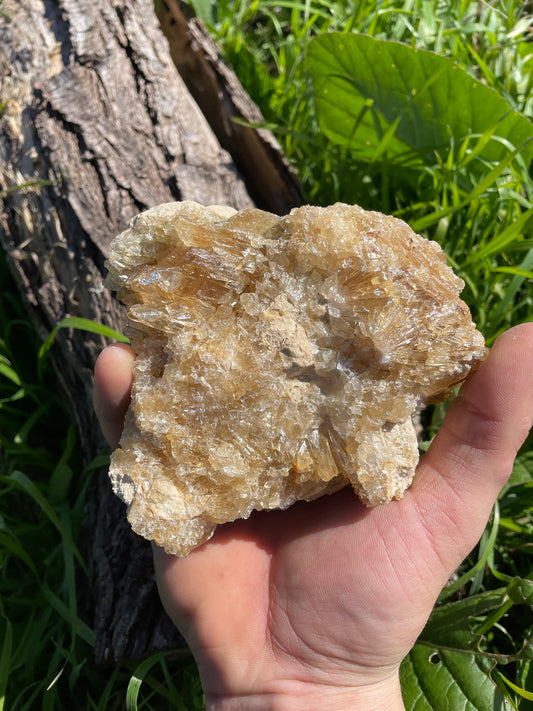 Golden Calcite Specimen No. 13