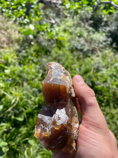 Chocolate Calcite Specimen No. 35S