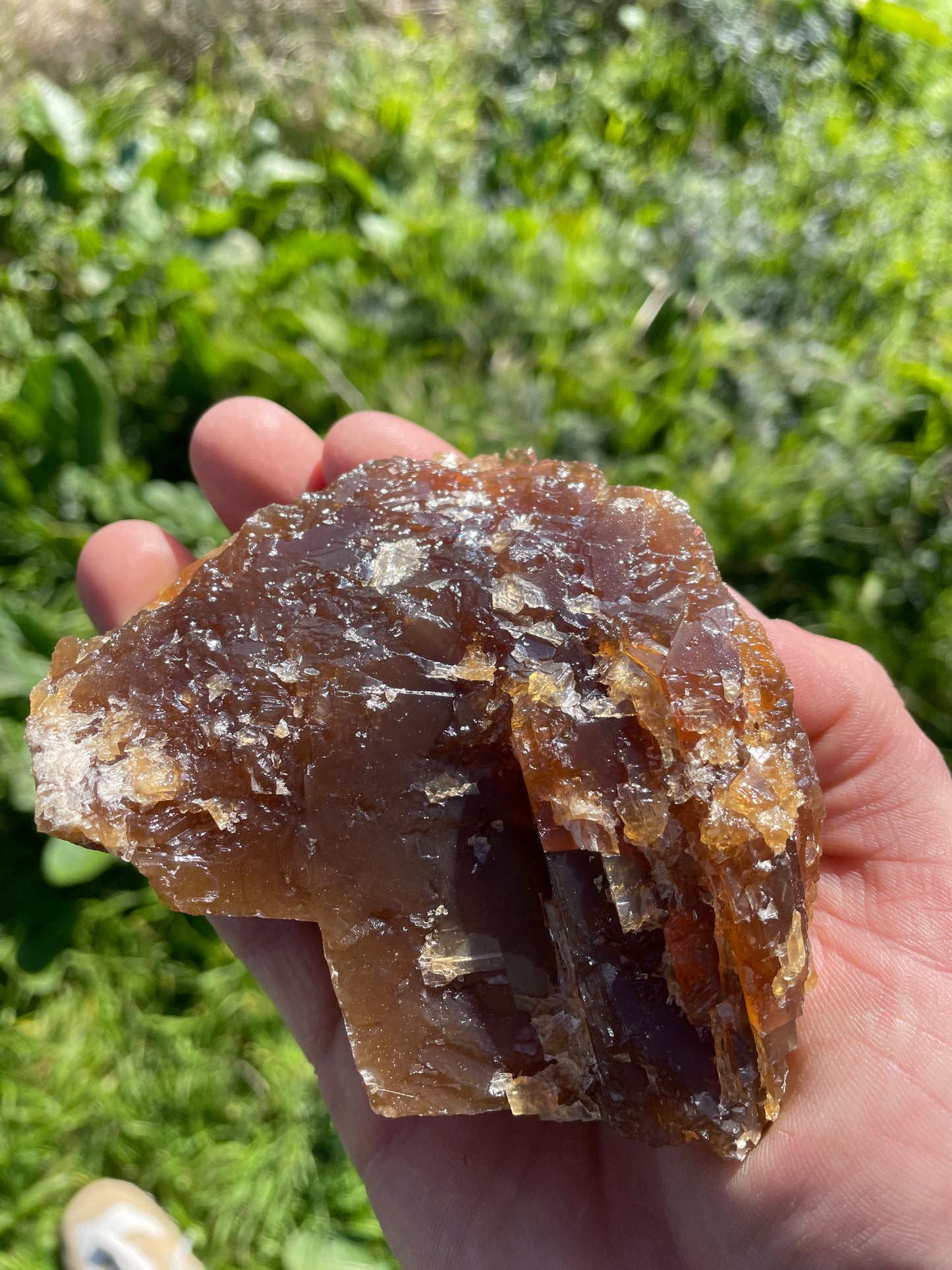 Chocolate Calcite Specimen No. 35S