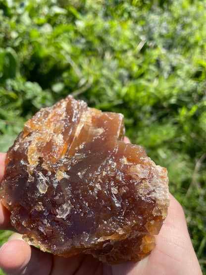 Chocolate Calcite Specimen No. 35S