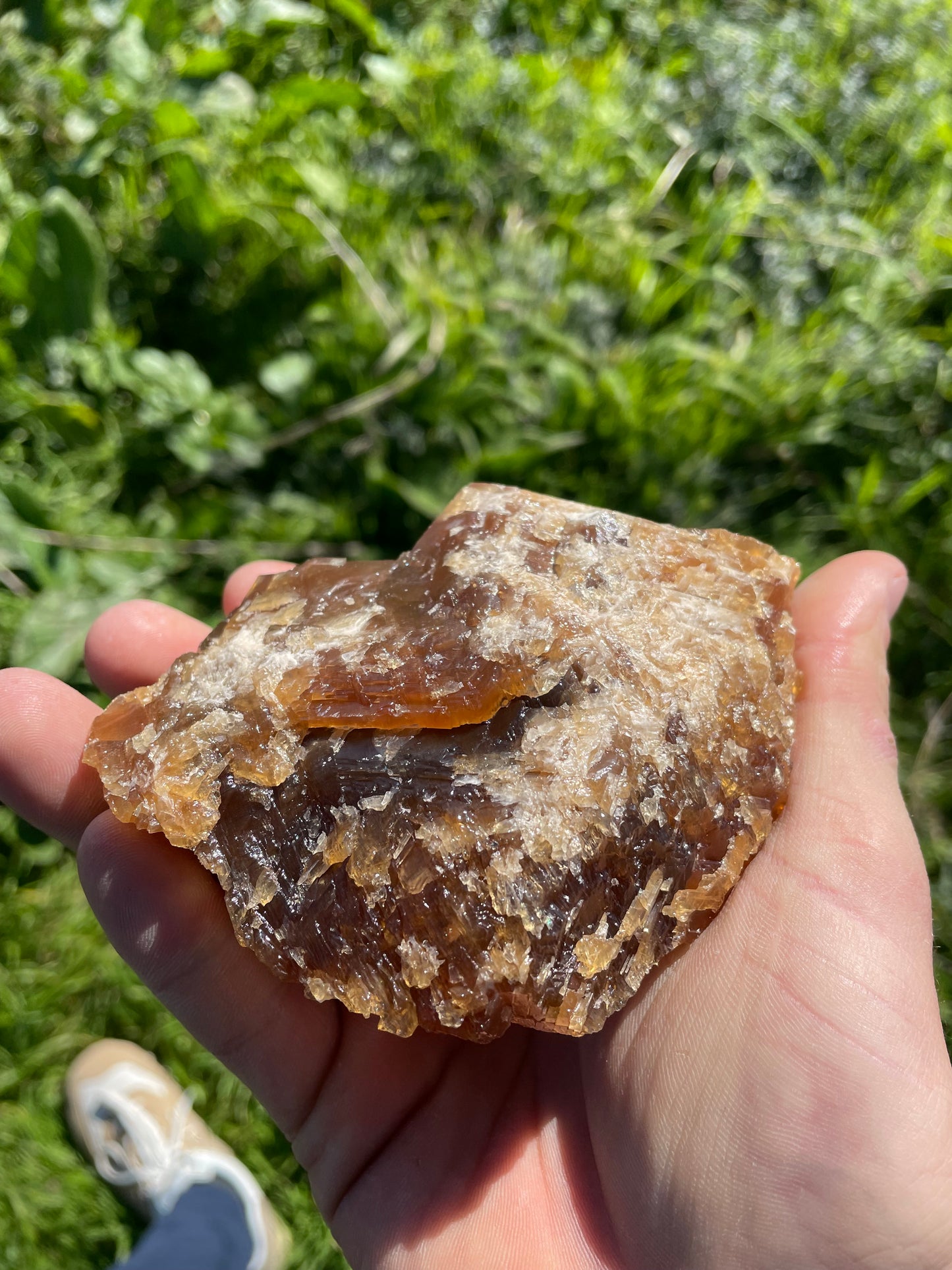 Chocolate Calcite Specimen No. 35S