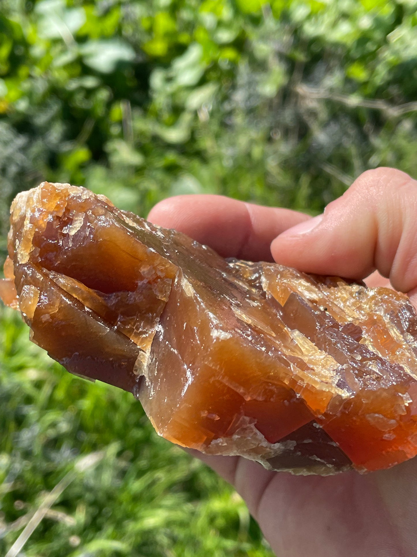 Chocolate Calcite Specimen No. 35S