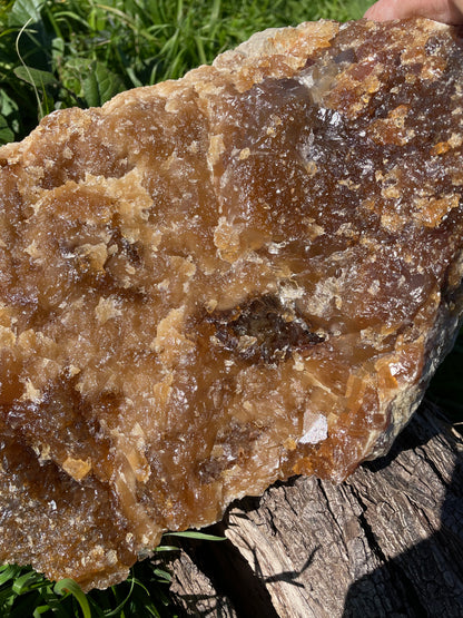 Chocolate Calcite Specimen No. 37S