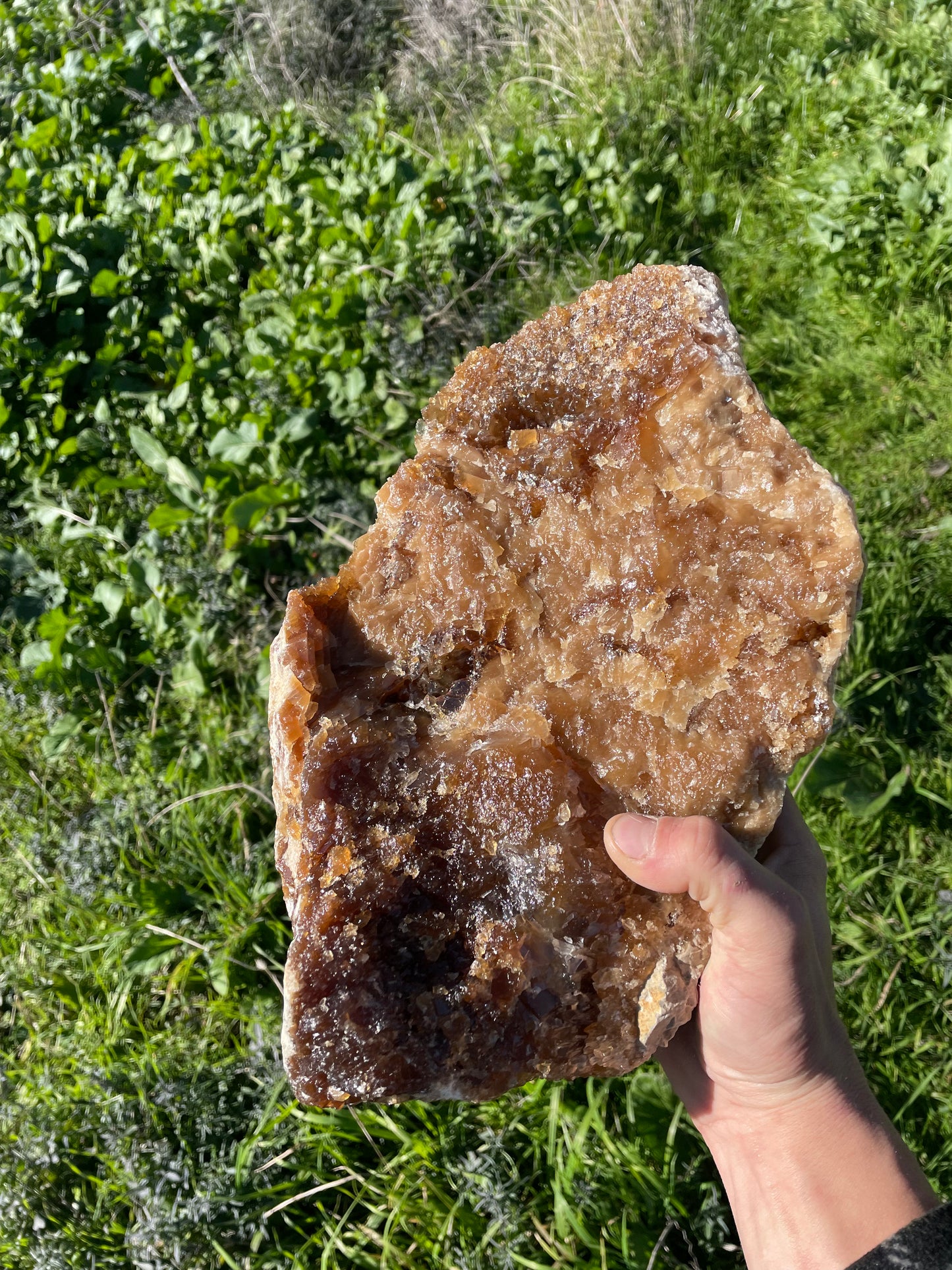 Chocolate Calcite Specimen No. 37S